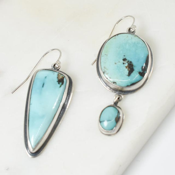 Hubei Turquoise Earrings