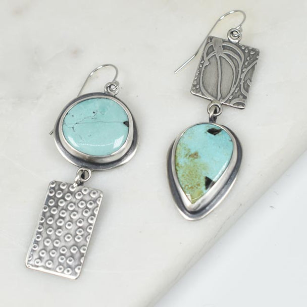 Hubei Turquoise Earrings