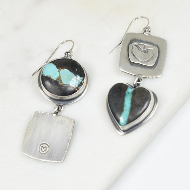 Hubei Turquoise Earrings
