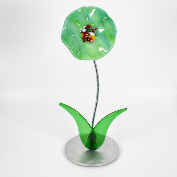 Flower with Magnetic Leaf Base