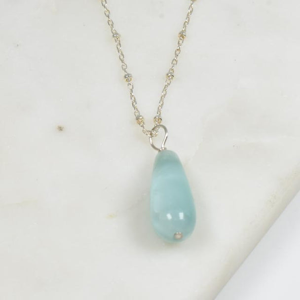 Green Moonstone Necklace