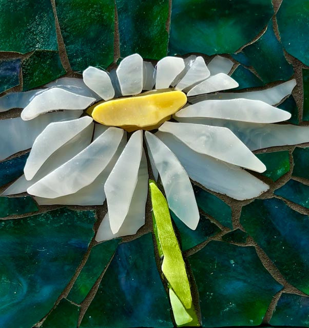 Daisy Mosaic Wall Hanging