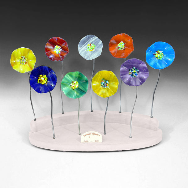 Fused Glass Flower