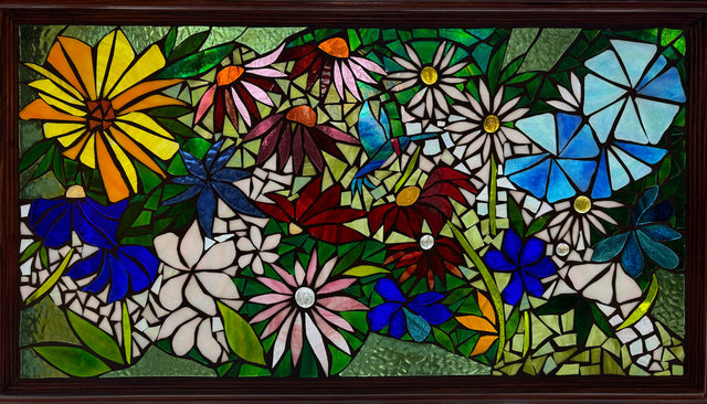 Dream Garden Mosaic Window