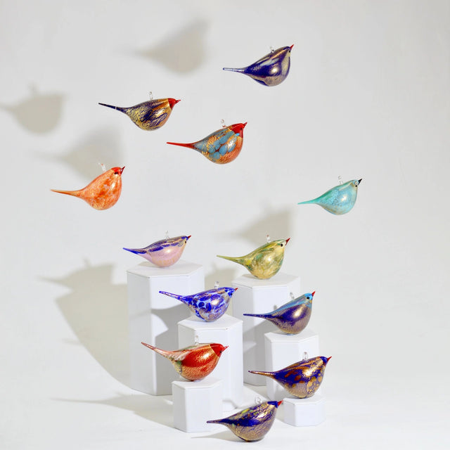 Hanging Glass Chirpie Bird