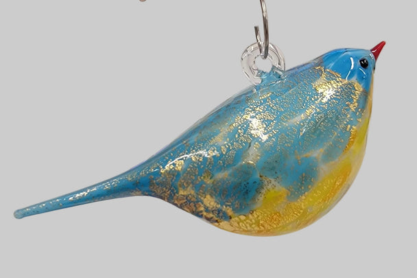 Hanging Glass Chirpie Bird