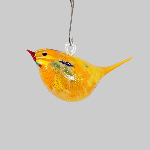 Hanging Glass Chirpie Bird