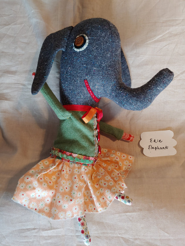 Edie Elephant: Collectable Doll