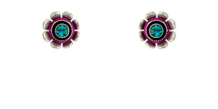 Stud Mini Flower Post Earrings