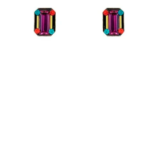 Stud Rectangle Post Earrings