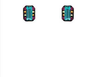 Stud Rectangle Post Earrings