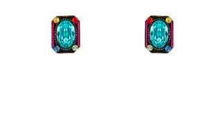 Stud Rectangle Post Earrings