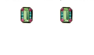 Stud Rectangle Post Earrings