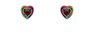 Stud Mini Heart Post Earrings