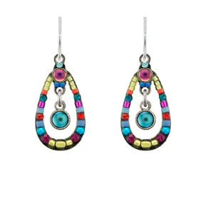 Moonlight Drop Hoop Earrings