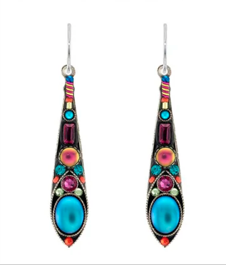 Gazelle Moonlight Extended Long Drop Earrings