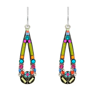 Elongated Drop Earrings