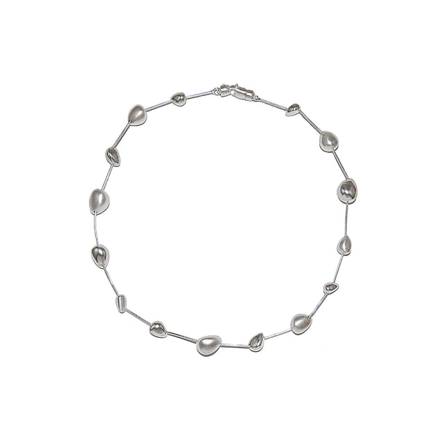 Silver Stones Necklace