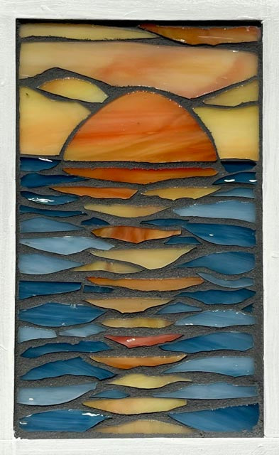 Fire Sky: Door County Postcard