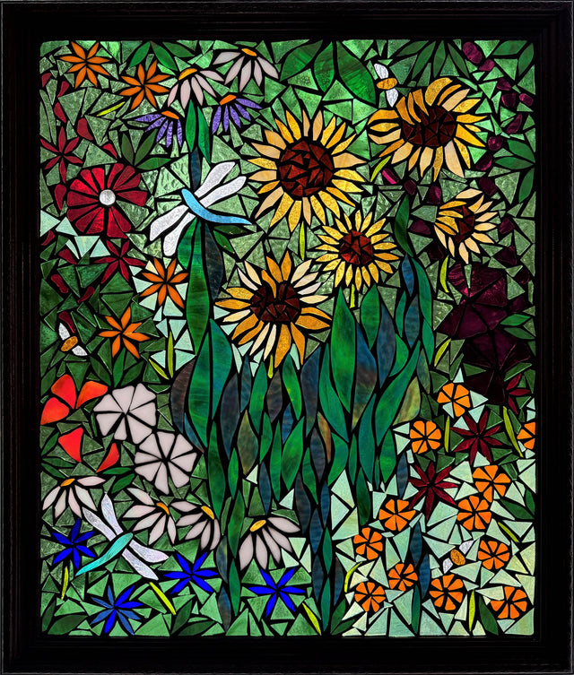 Forever Spring Mosaic Window