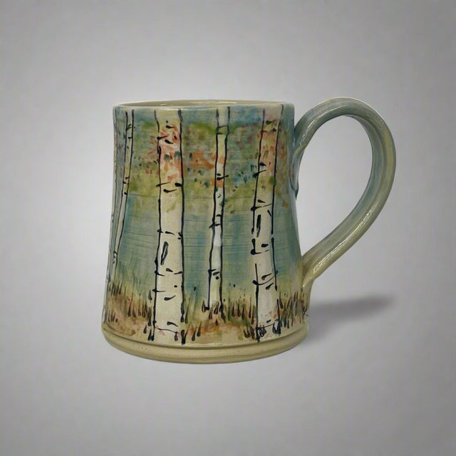 Fall Birch Tree Mug