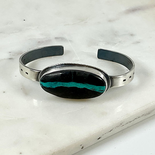 Ribbon Turquoise Cuff Bracelet