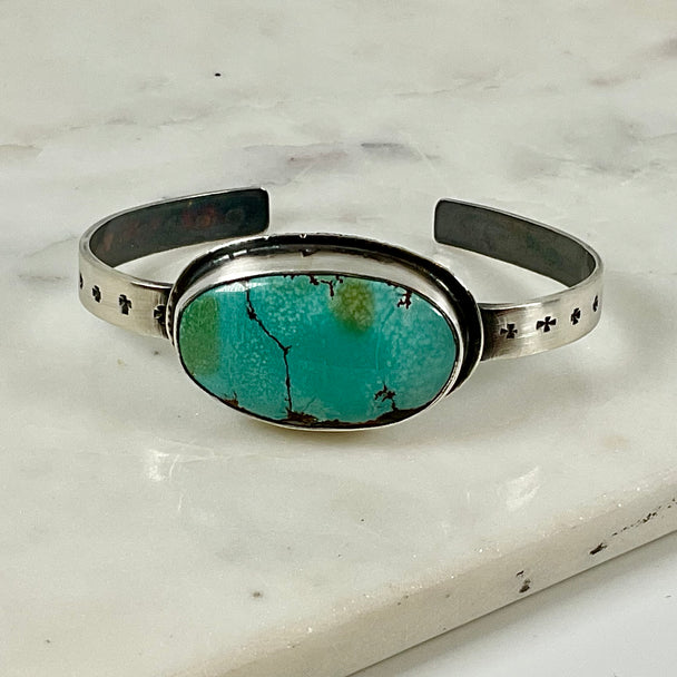 Hubei Turquoise Cuff Bracelet