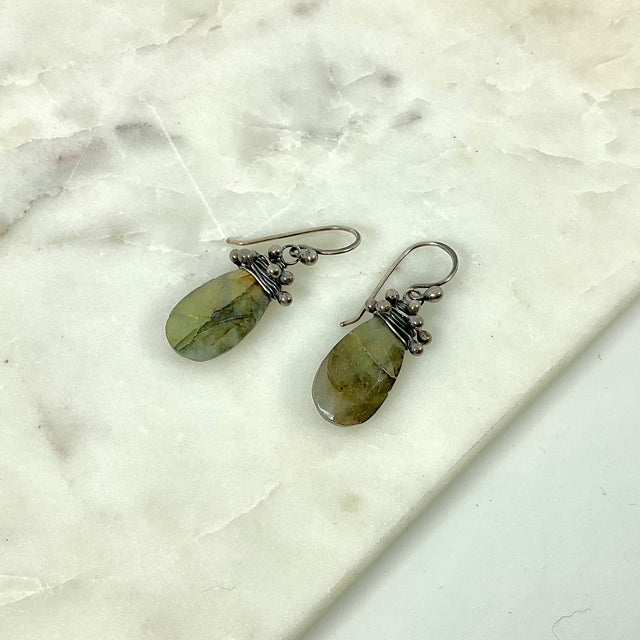 Labradorite Swarm Earrings