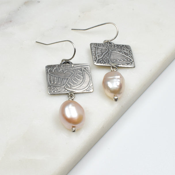 Baroque Pearl Earrings