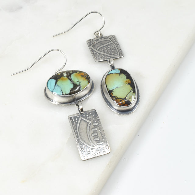 Hubei Turquoise Earrings