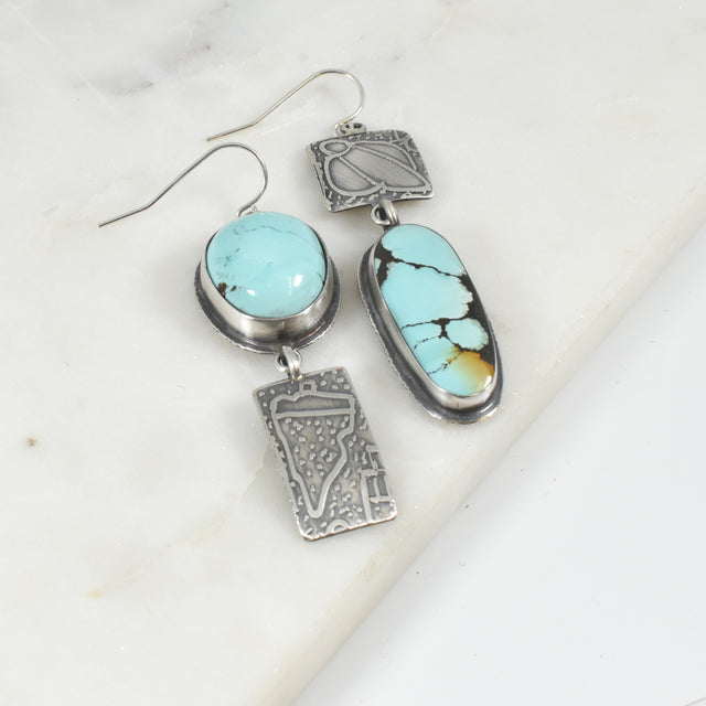 Hubei Turquoise Earrings