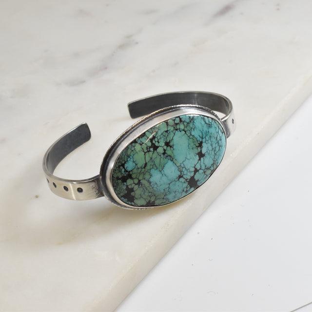Hubei Turquoise Cuff Bracelet
