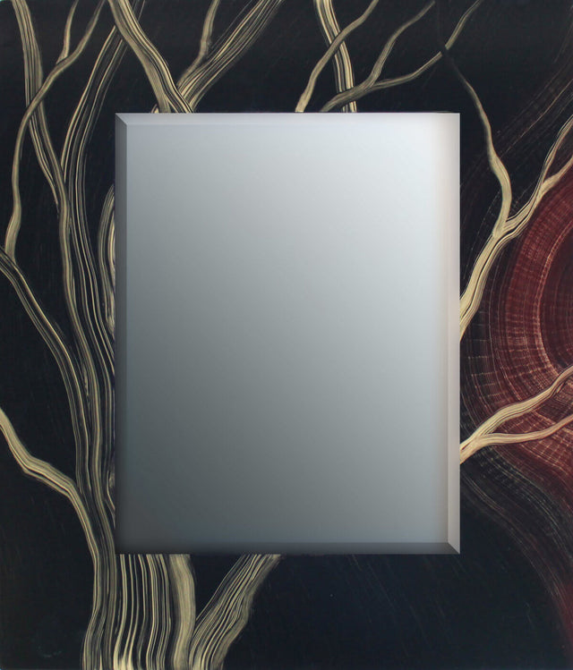 Night Tree Rectangular Mirror