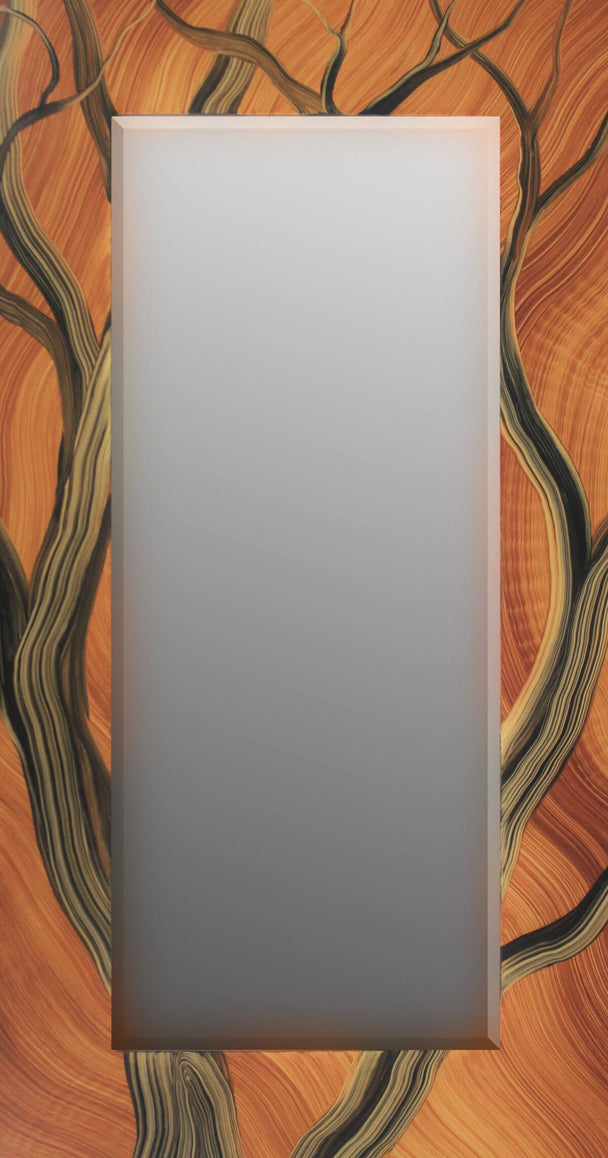 Tree Rectangular Mirror