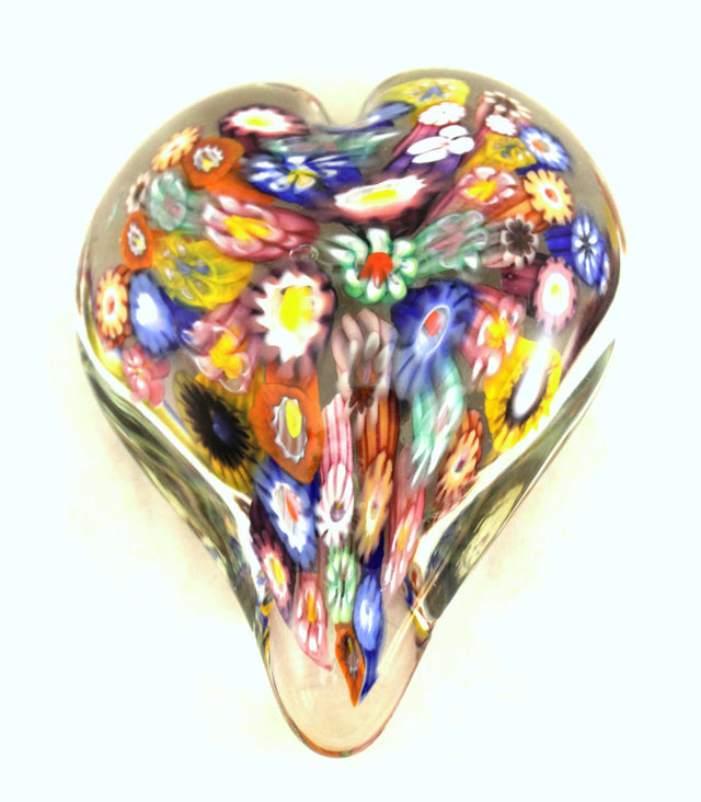 Impressionist Heart Paperweight