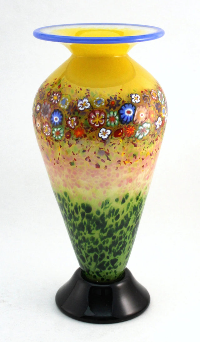 Tall Classic Primrose Wildflower Vase