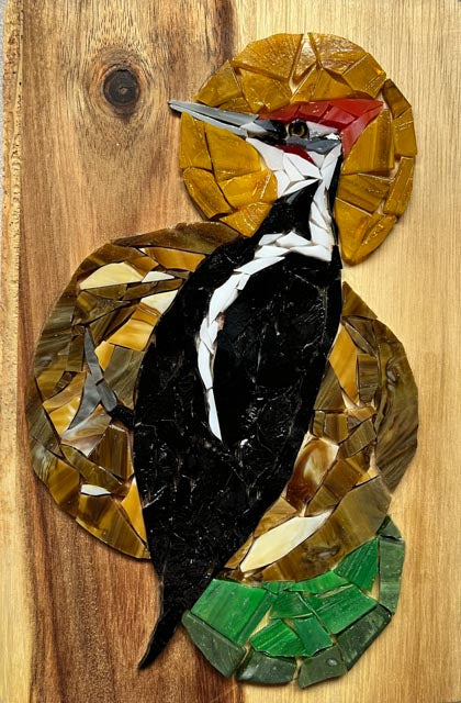 Hear Me Knocking Mosaic Wall Hanging