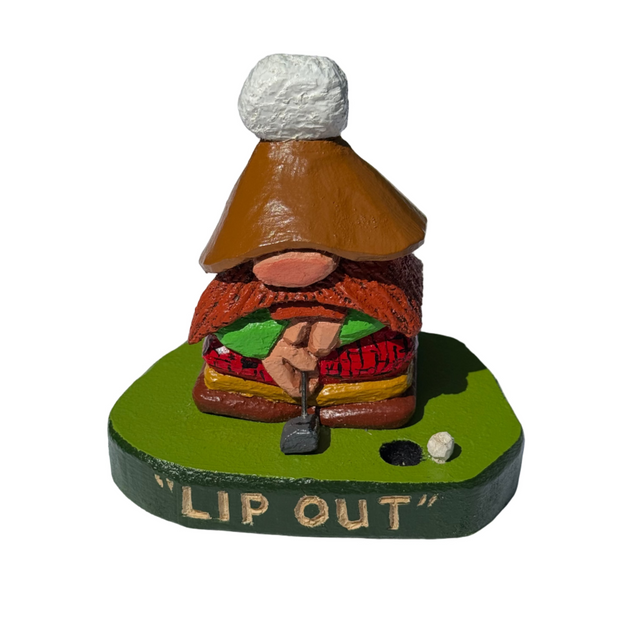 Lip-out Wood Sculpture