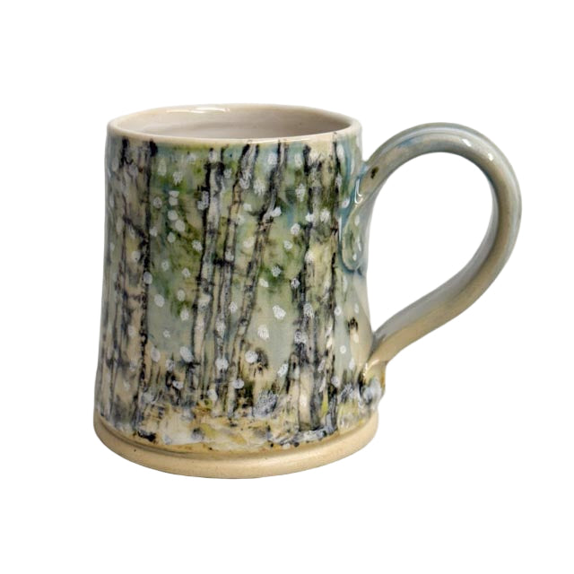 Snow Birch Tree Mug