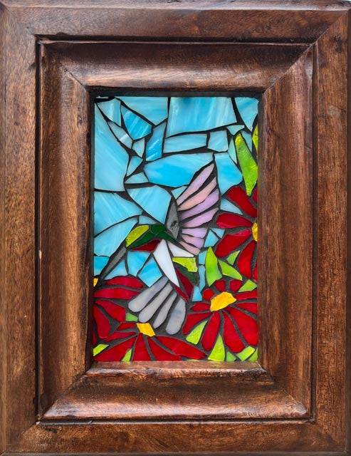 They're Back Mosaic Window