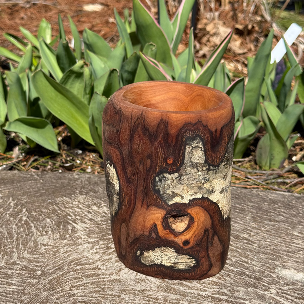 Extra Large Wooded Vessel