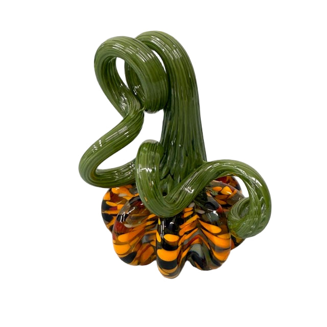 Fall Leaves Mini Solid Pumpkin