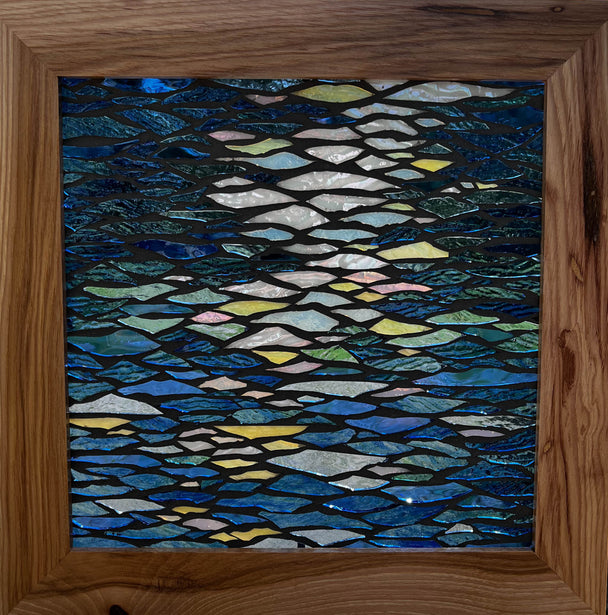 Sparkling Water Mosaic Window