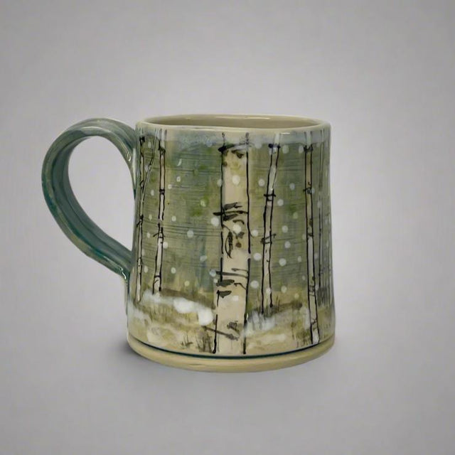 Winter Birch Tree Mug