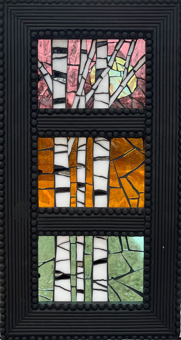 Birch Mosaic Window