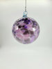 Purple toned Midnight Vault Glass Ornament by glass artist J. Draper Glass