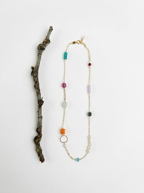 Joyous I Station Necklace