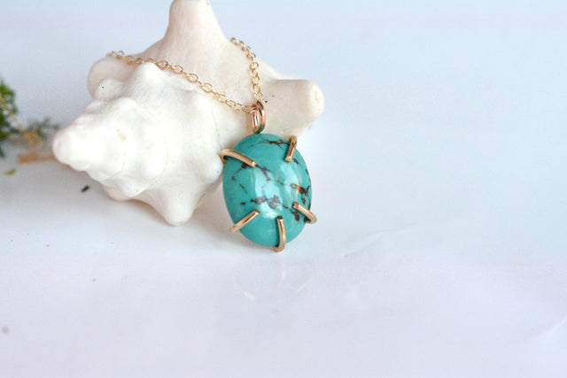 Turquoise Pendant Necklace