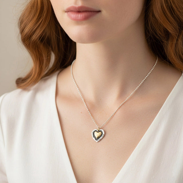 Reminisce Heart Necklace