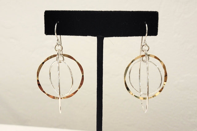 Mixed Metal Earrings